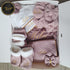 COFFRET QUEEN Coffret bébé Personnalisé  – 2 Ensembles + Couverture & 2 Doudous + protège carnet – Quantité Limitée